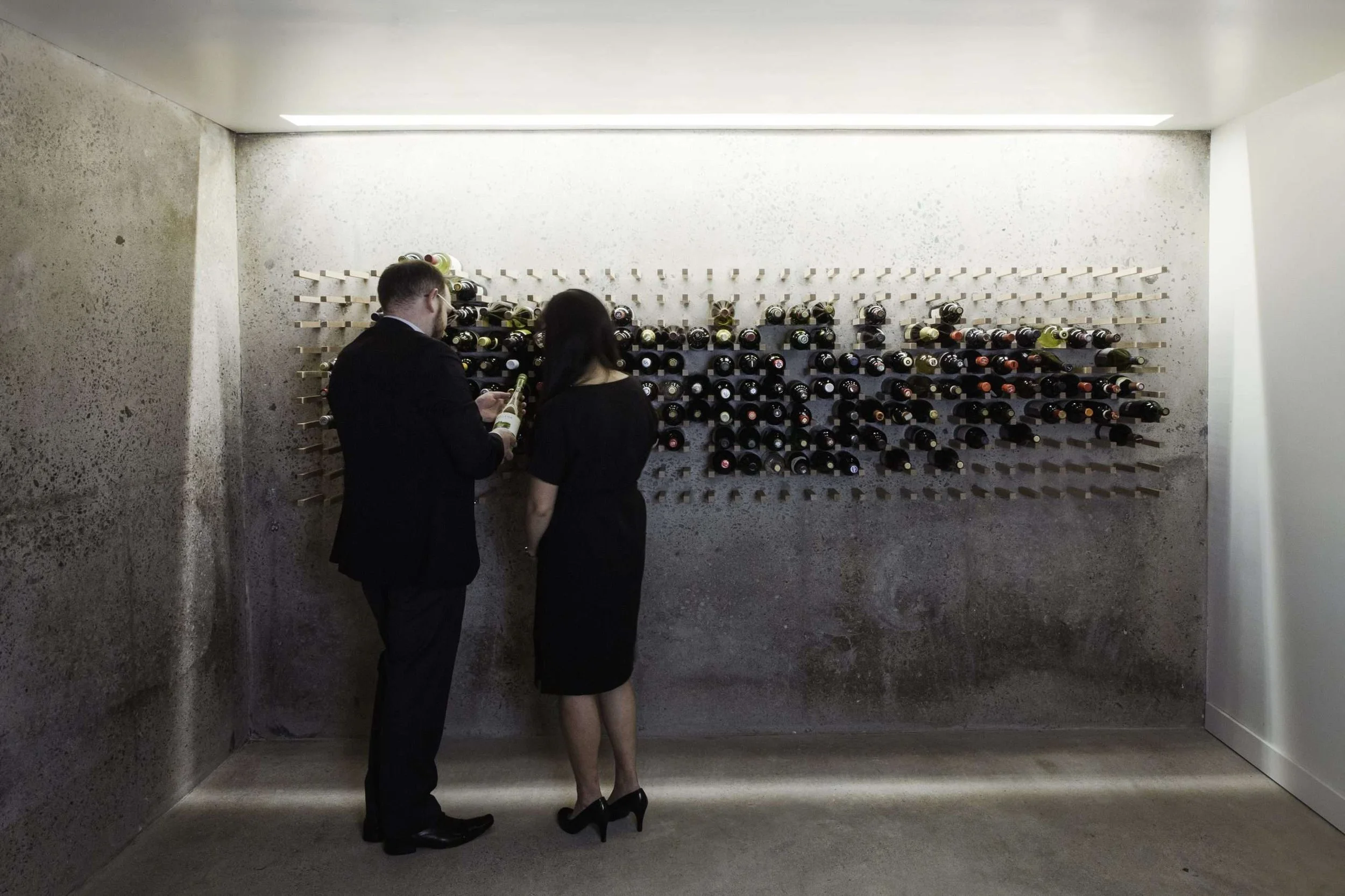 Hidden Wine Cellar — custom electrical and home automation renovation in Halifax's North End