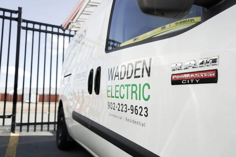 Wadden Electric service van