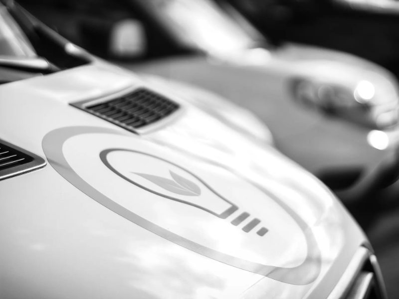 Wadden Electric van on site